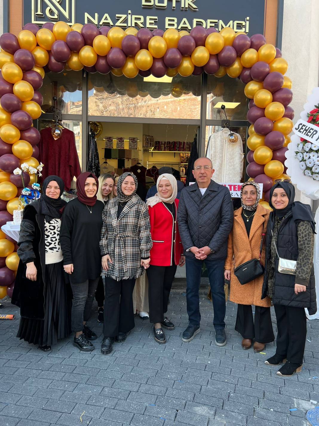 Nazire Bademci Butik açıldı 1